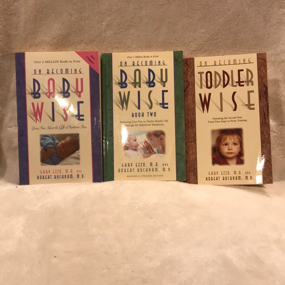 On becoming Babywise books - perfect condition